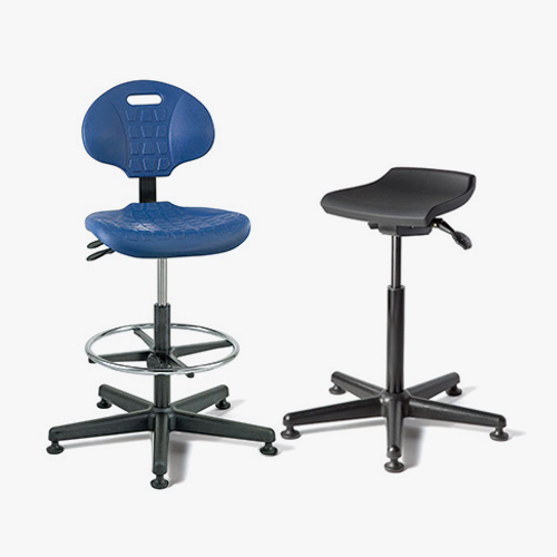 bevco ergonomic industrial chairs and stools
